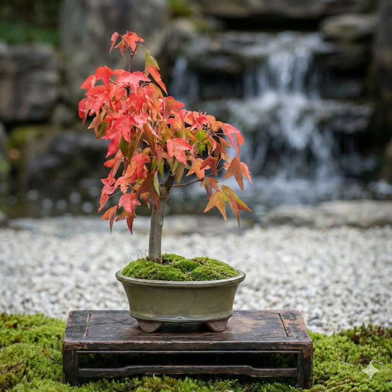 Bonsaï Érable version zen japonaise